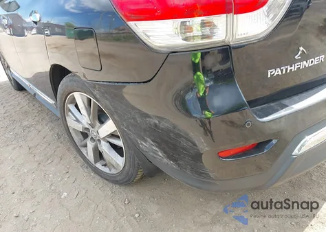 2014 Nissan Pathfinder Platinum/S/Sl/Sv z USA, uszkodzony, nr VIN 5N1AR2MM4EC614067